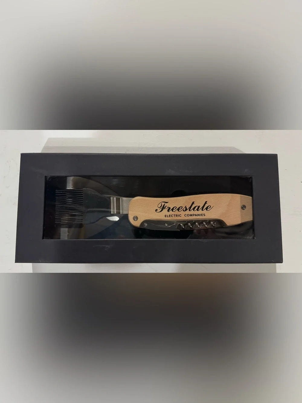 Branded Wooden Multi-Tool - Natural Wood for Cooking and Grilling